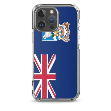 Coque iphone drapeau îles malouines souple antichoc