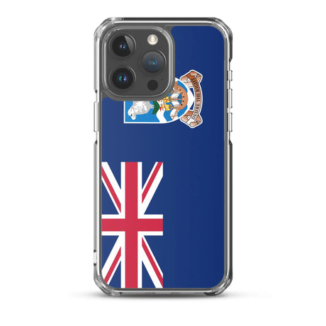 Coque iphone drapeau îles malouines souple antichoc