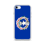 Coque iphone drapeau îles mariannes du nord souple antichoc