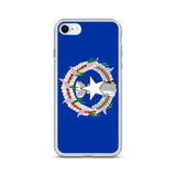 Coque iphone drapeau îles mariannes du nord souple antichoc
