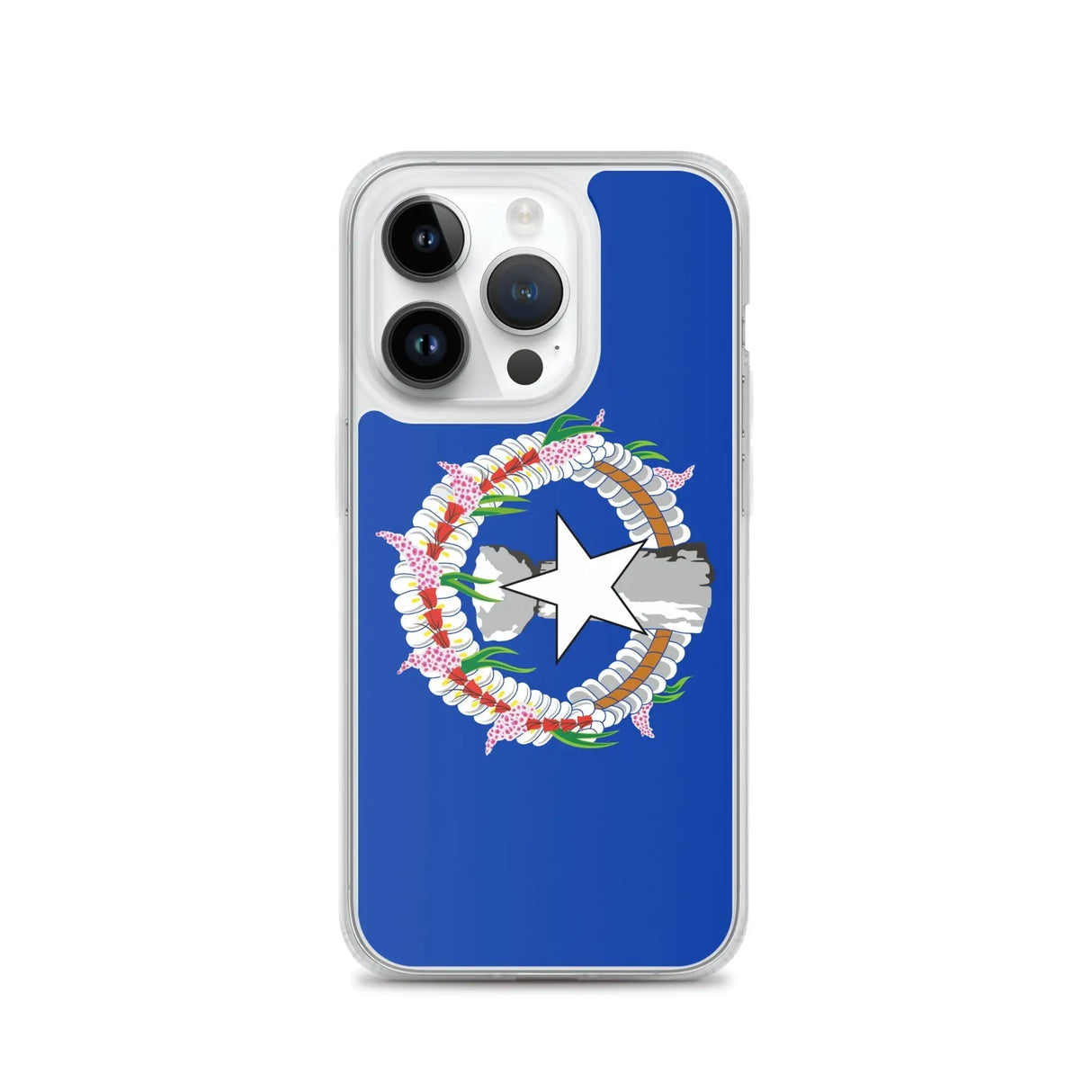 Coque iphone drapeau îles mariannes du nord souple antichoc