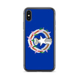 Coque iphone drapeau îles mariannes du nord souple antichoc