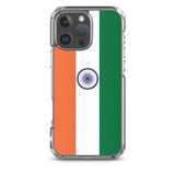 Coque iphone drapeau inde souple antichoc transparente