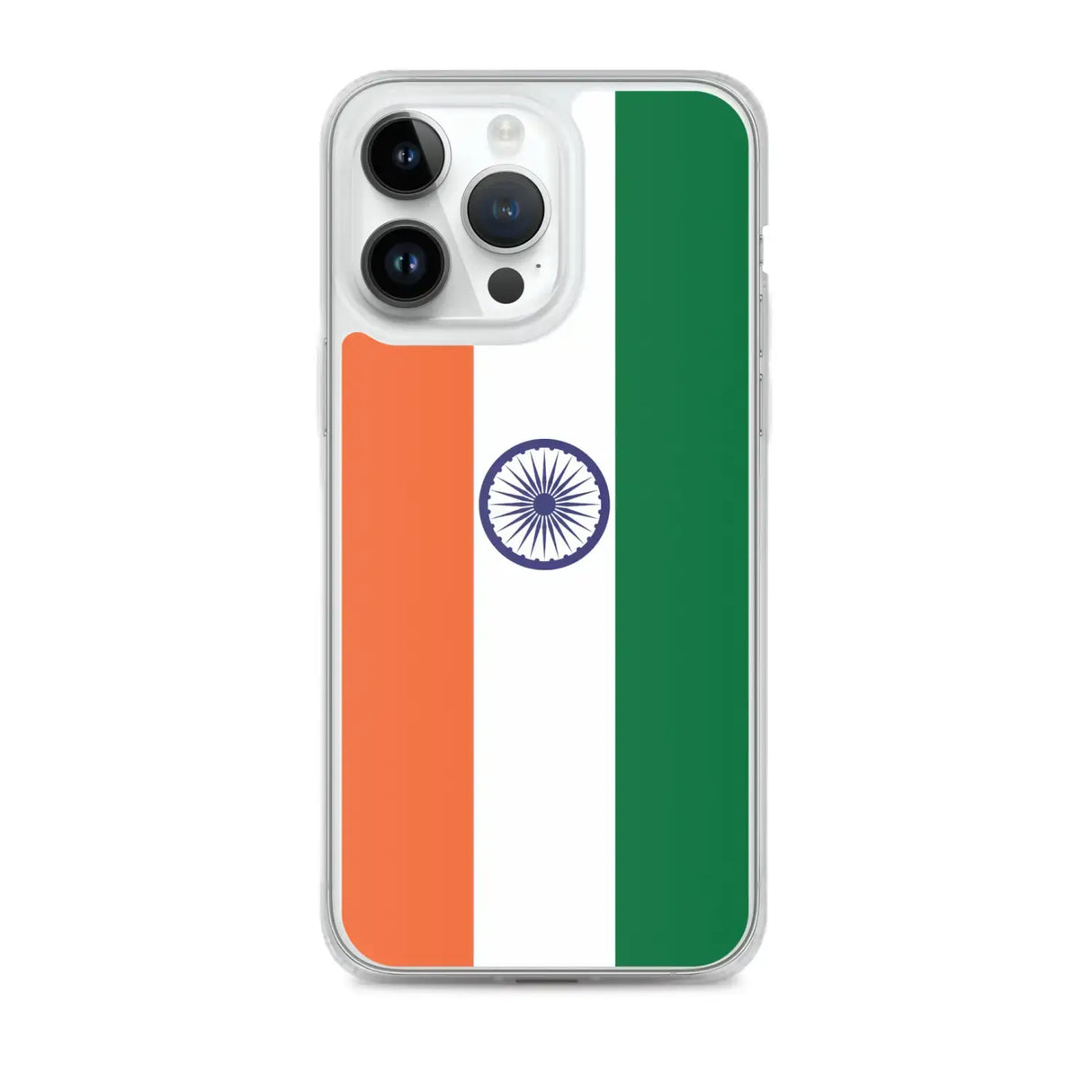 Coque iphone drapeau inde souple antichoc transparente