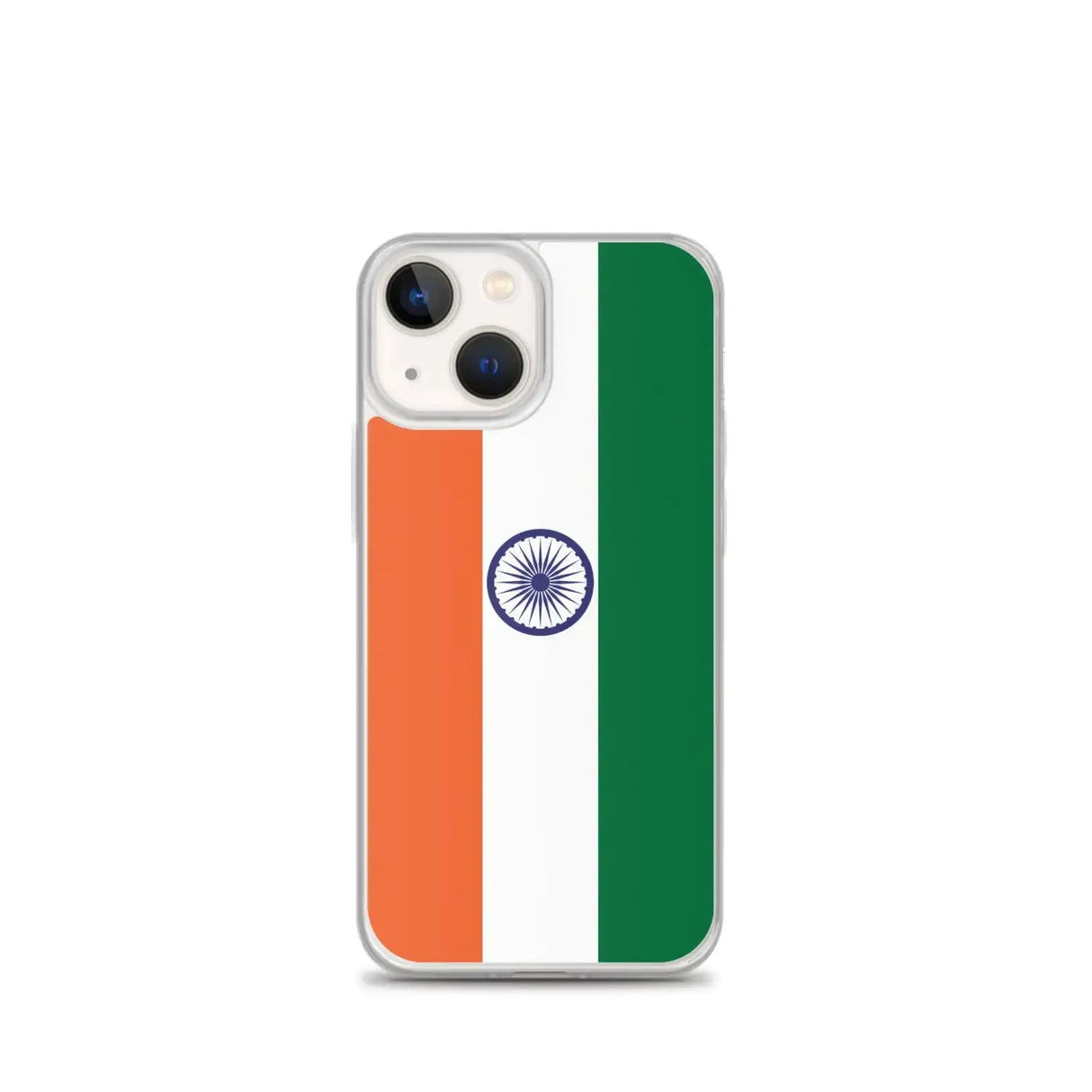 Coque iphone drapeau inde souple antichoc transparente