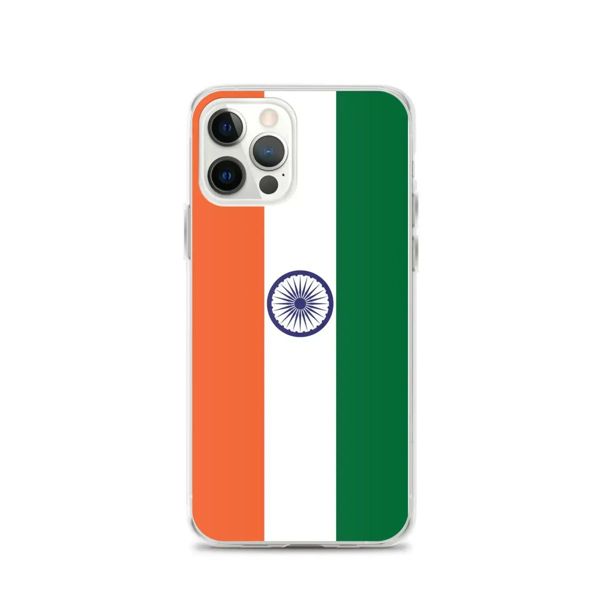 Coque iphone drapeau inde souple antichoc transparente