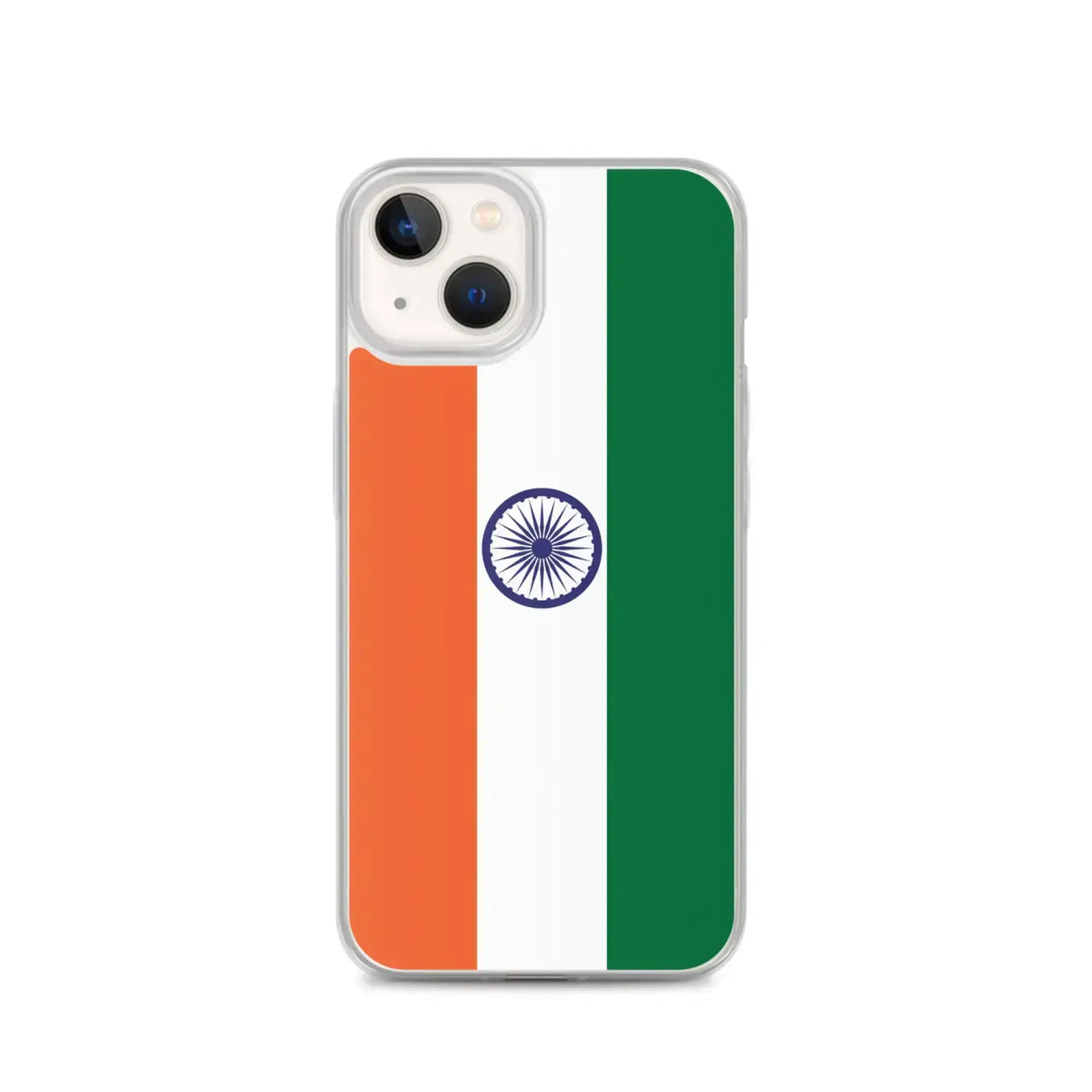 Coque iphone drapeau inde souple antichoc transparente