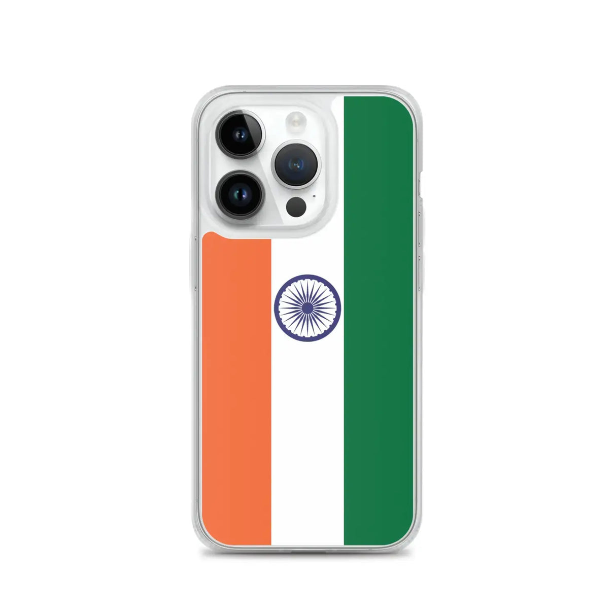 Coque iphone drapeau inde souple antichoc transparente