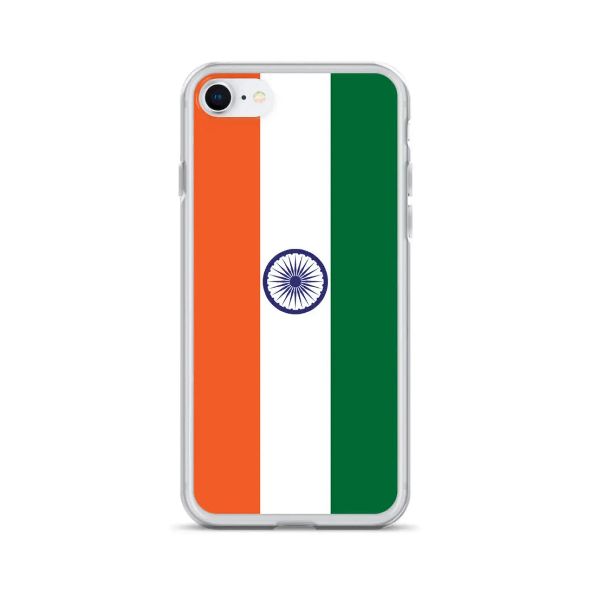 Coque iphone drapeau inde souple antichoc transparente