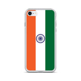 Coque iphone drapeau inde souple antichoc transparente