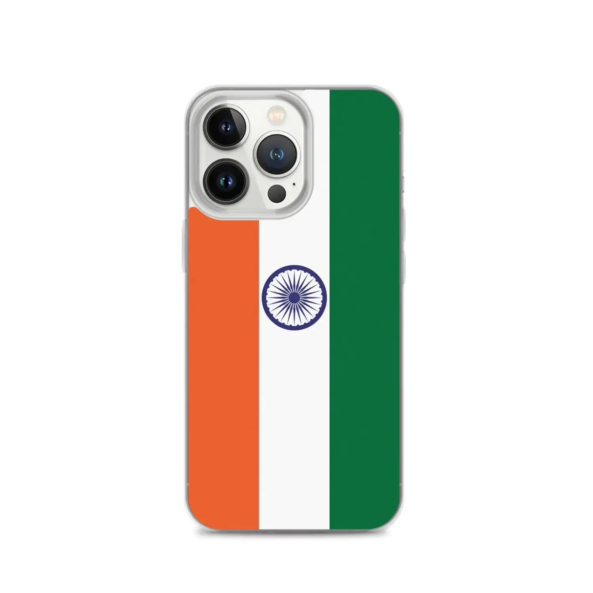 Coque iphone drapeau inde souple antichoc transparente
