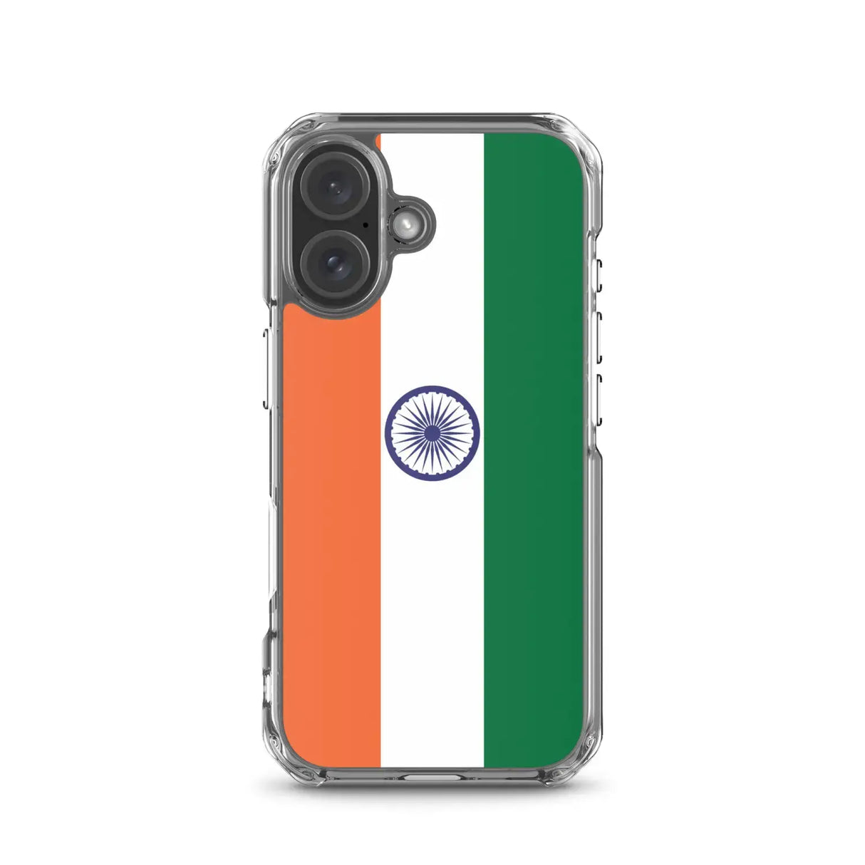 Coque iphone drapeau inde souple antichoc transparente