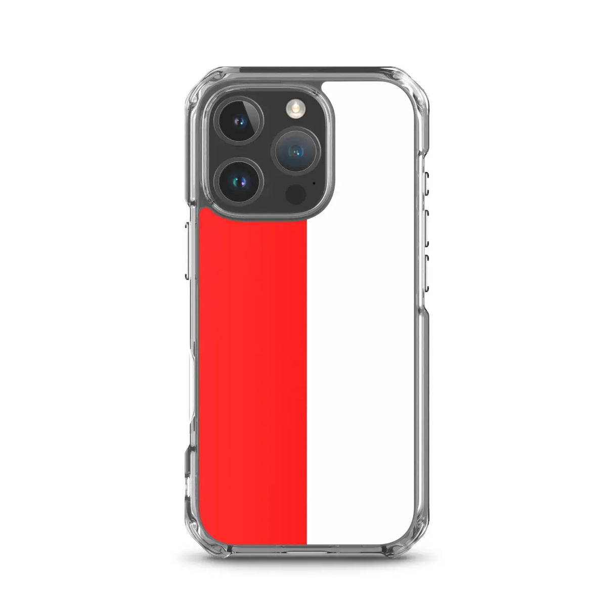 Coque iphone drapeau indonésie souple antichoc transparente