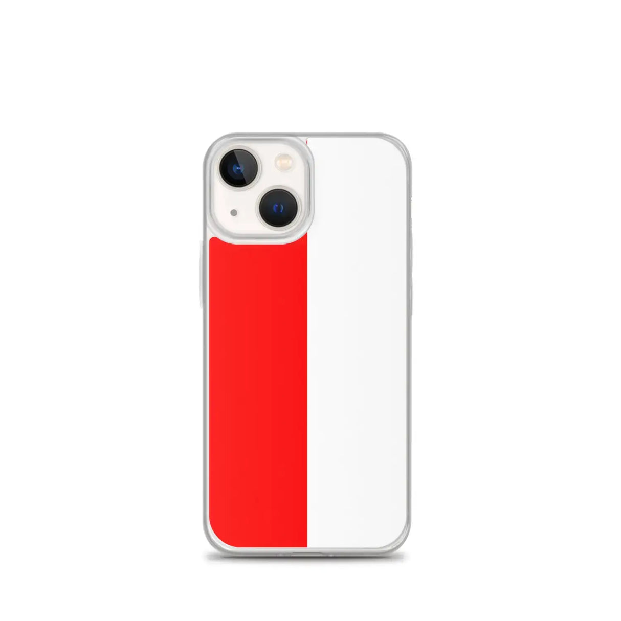 Coque iphone drapeau indonésie souple antichoc transparente