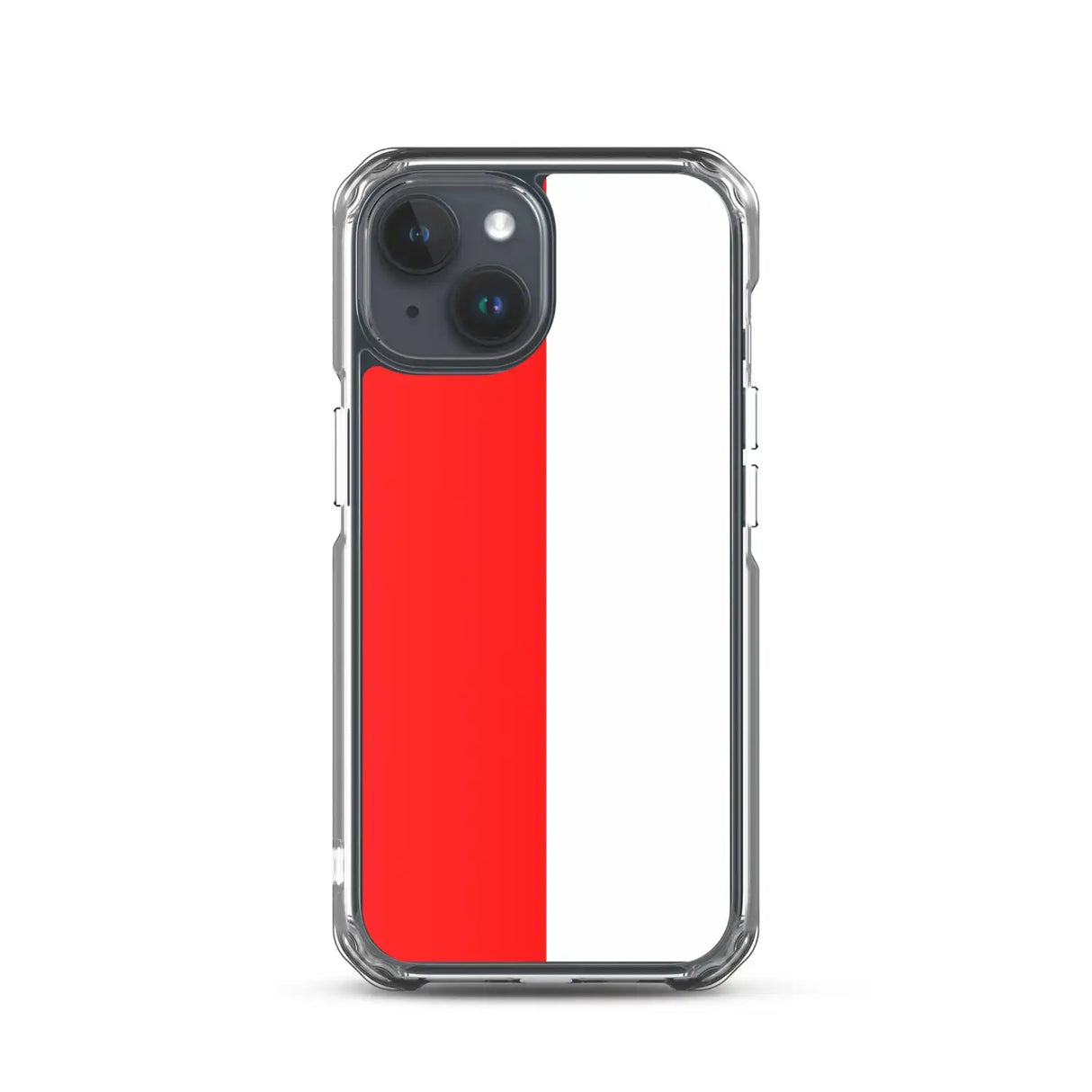Coque iphone drapeau indonésie souple antichoc transparente