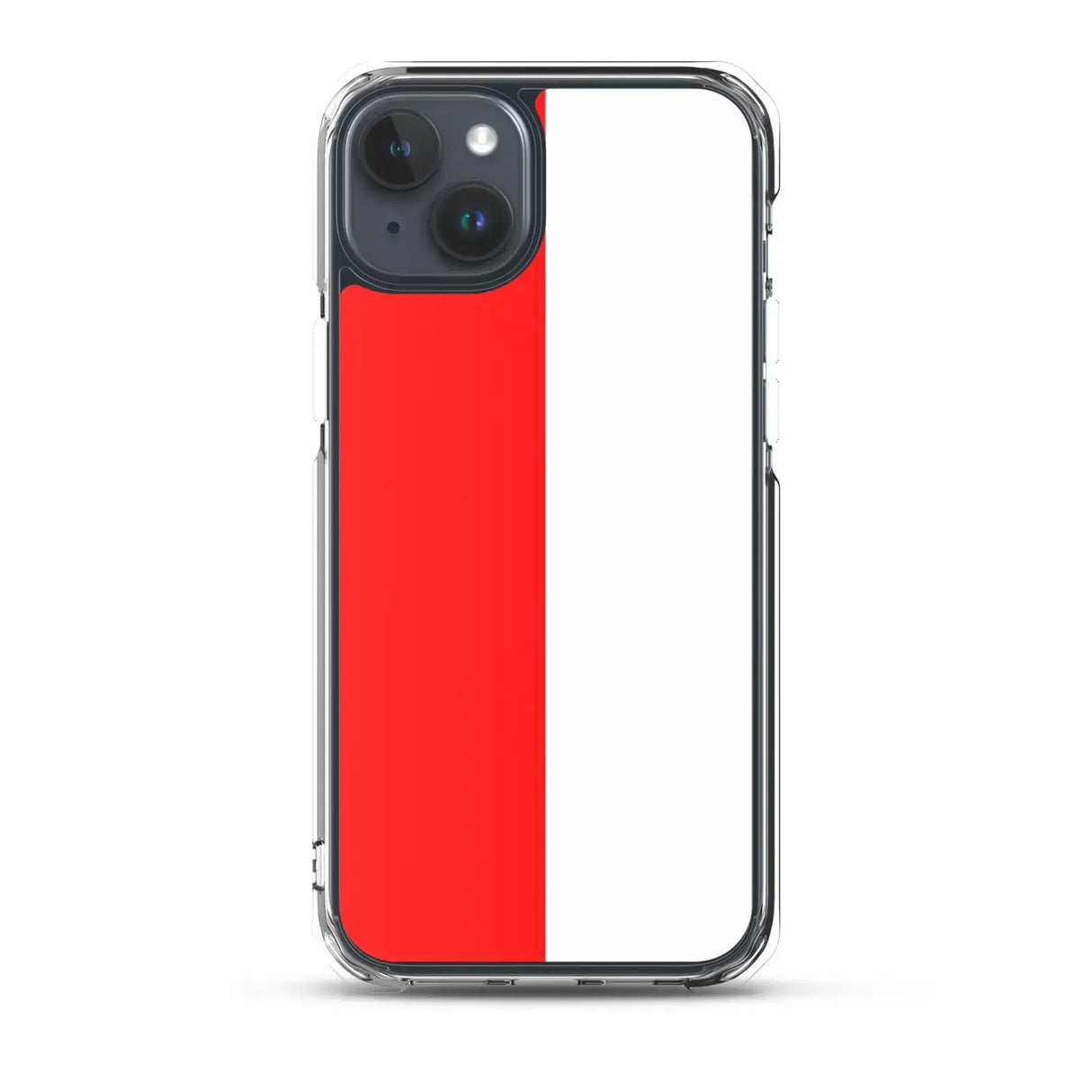 Coque iphone drapeau indonésie souple antichoc transparente
