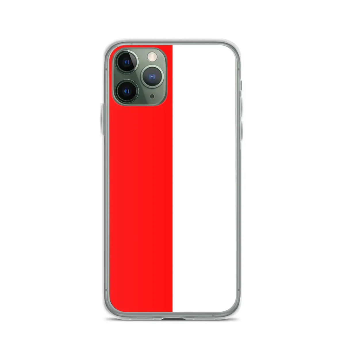 Coque iphone drapeau indonésie souple antichoc transparente