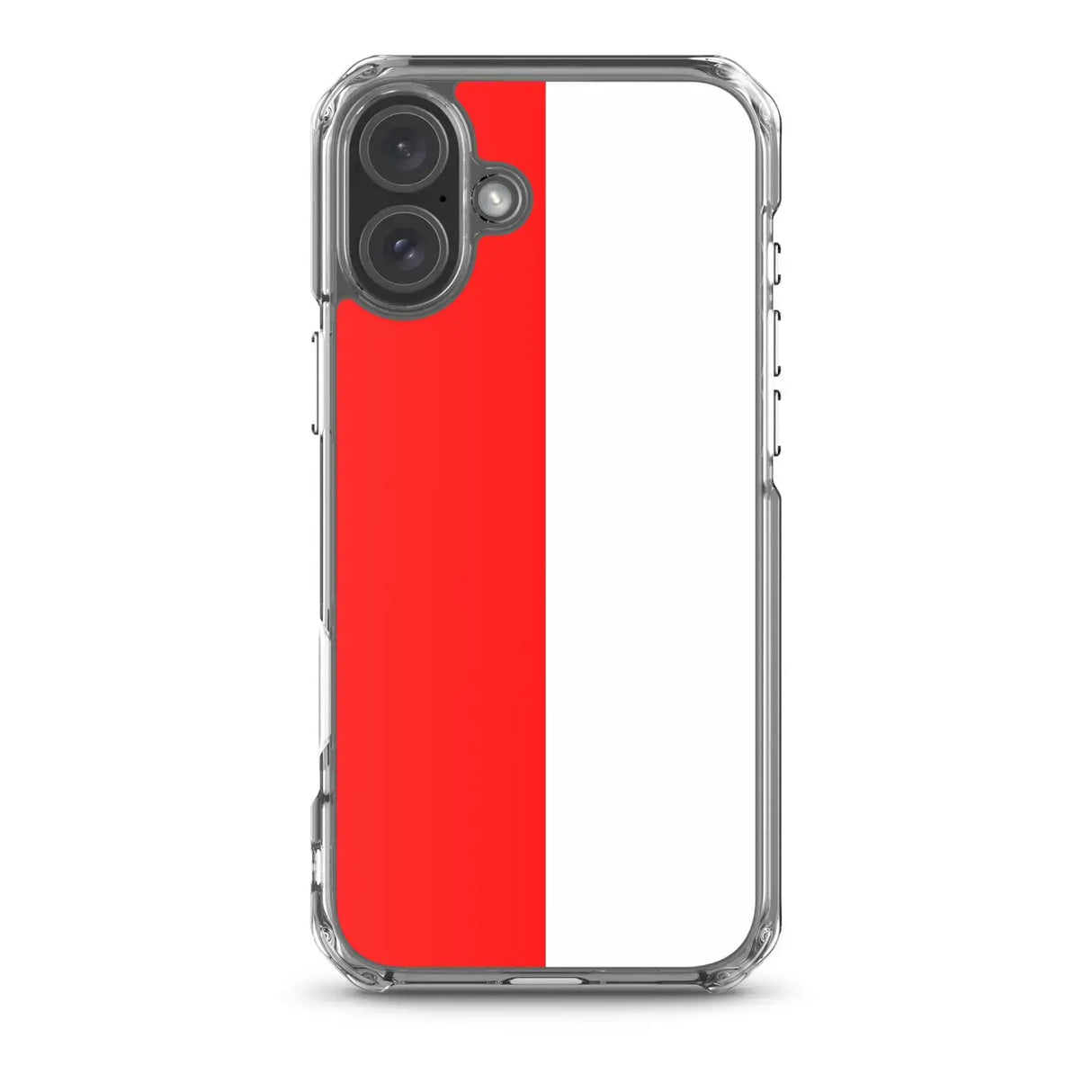 Coque iphone drapeau indonésie souple antichoc transparente