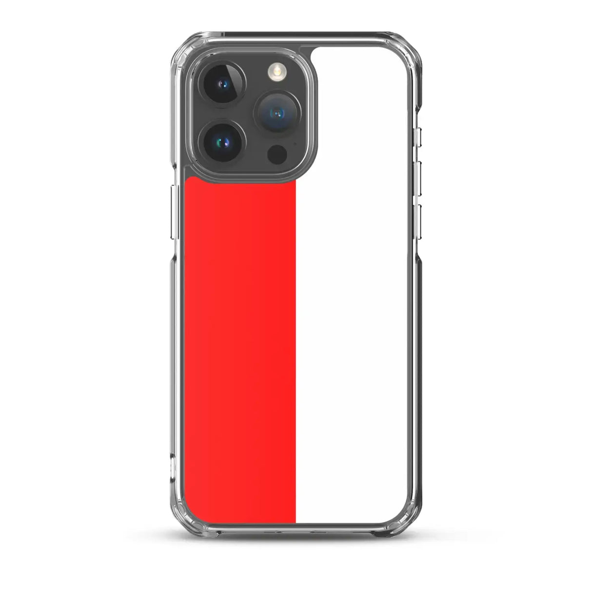 Coque iphone drapeau indonésie souple antichoc transparente