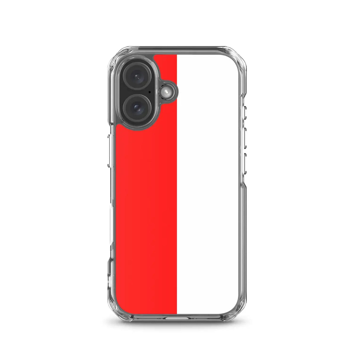 Coque iphone drapeau indonésie souple antichoc transparente