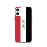 Coque iphone drapeau irak souple antichoc transparente