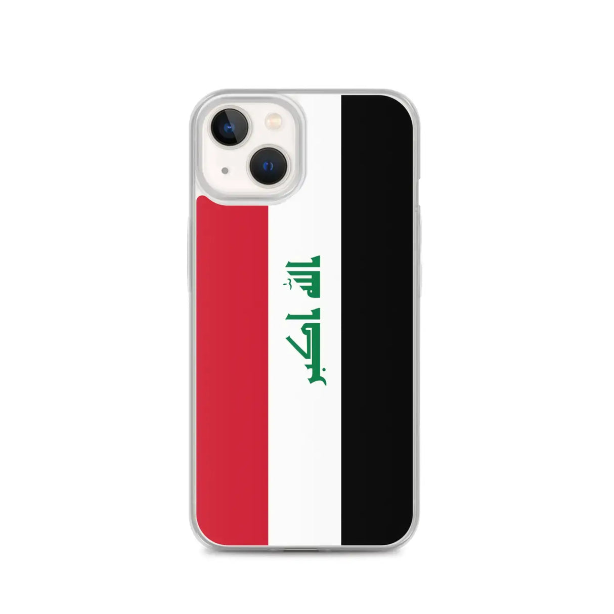 Coque iphone drapeau irak souple antichoc transparente