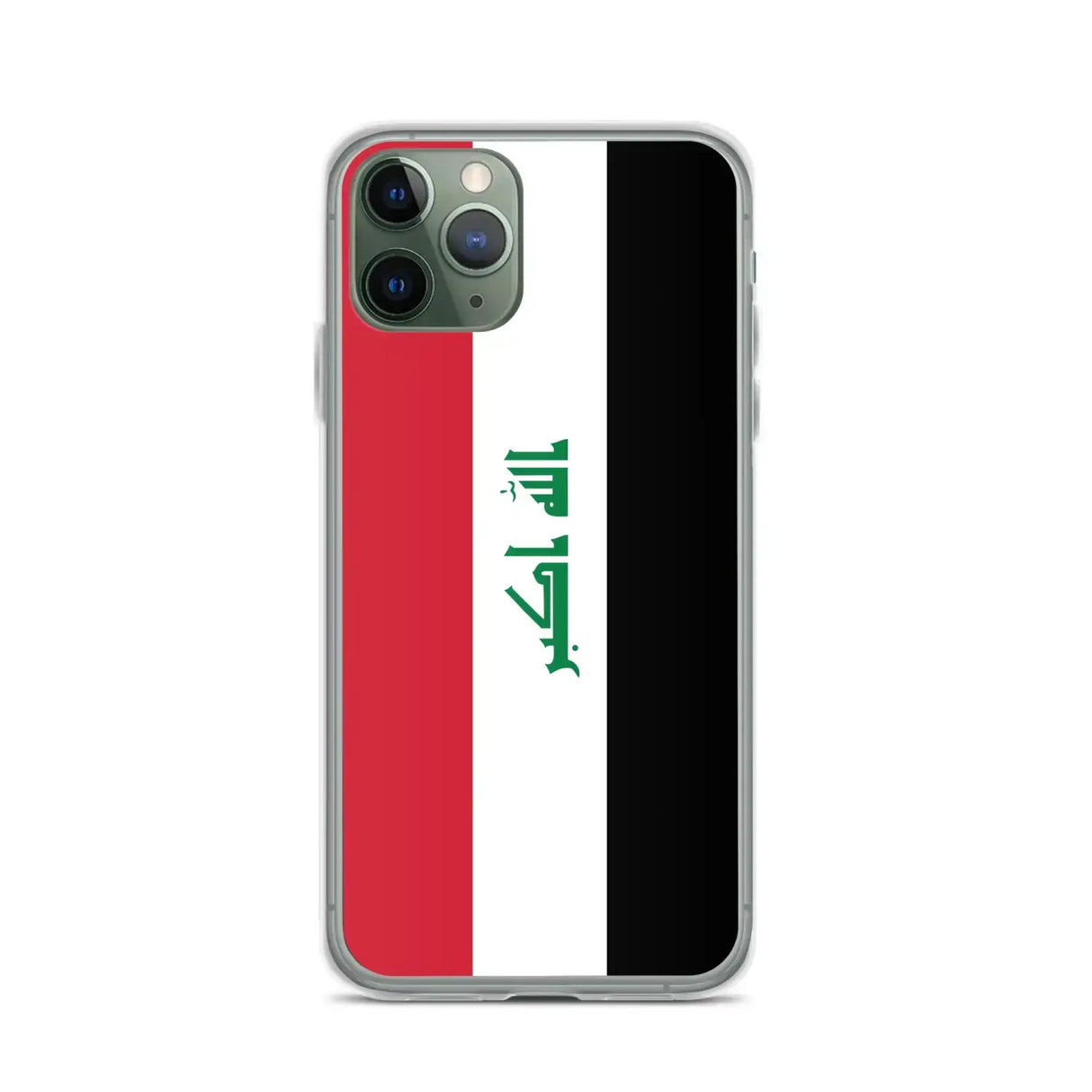 Coque iphone drapeau irak souple antichoc transparente