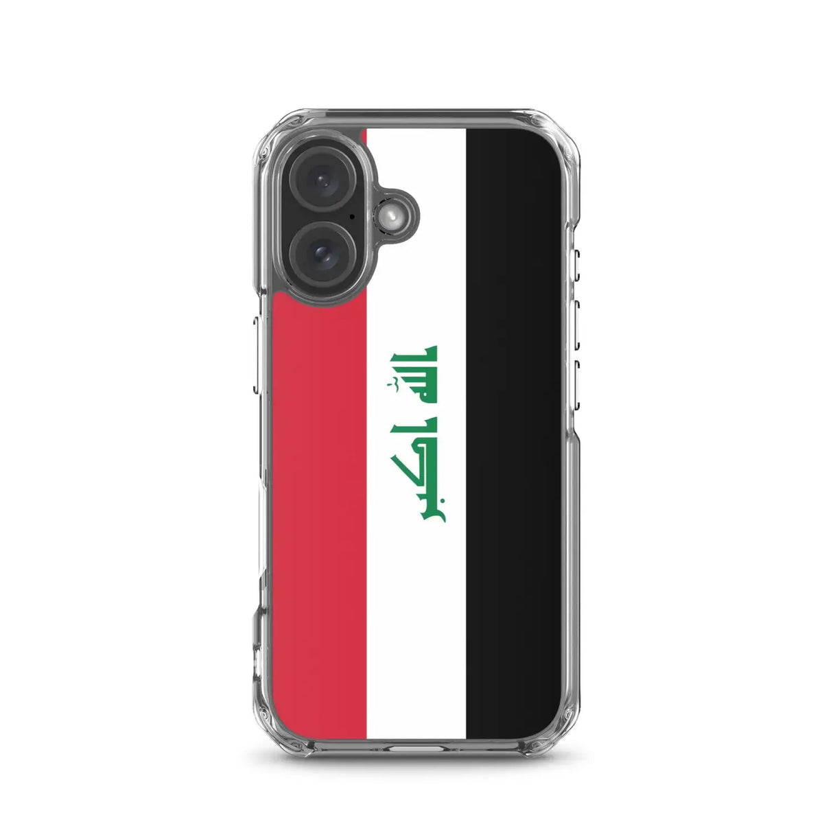 Coque iphone drapeau irak souple antichoc transparente