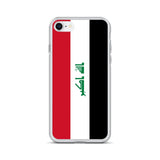 Coque iphone drapeau irak souple antichoc transparente