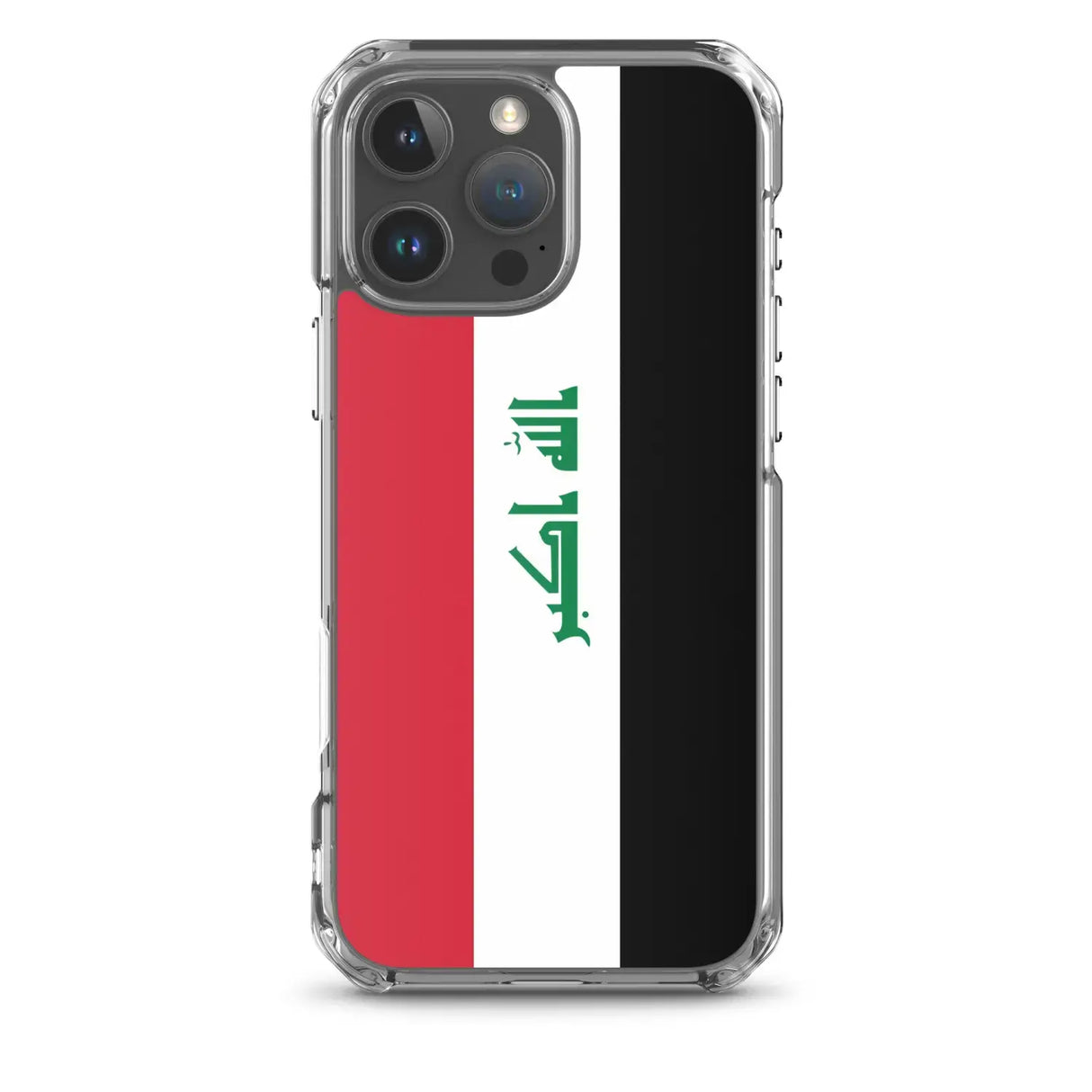 Coque iphone drapeau irak souple antichoc transparente