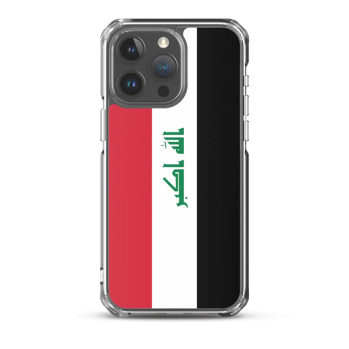 Coque iphone drapeau irak souple antichoc transparente
