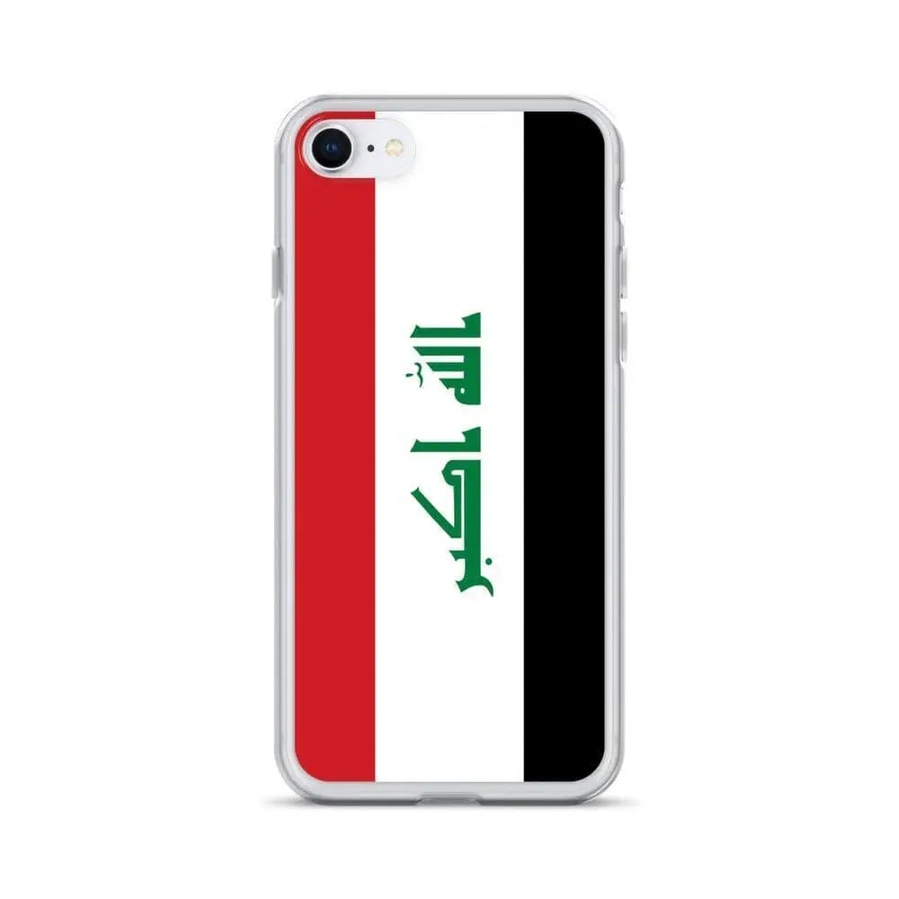 Coque iphone drapeau irak souple antichoc transparente