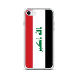Coque iphone drapeau irak souple antichoc transparente