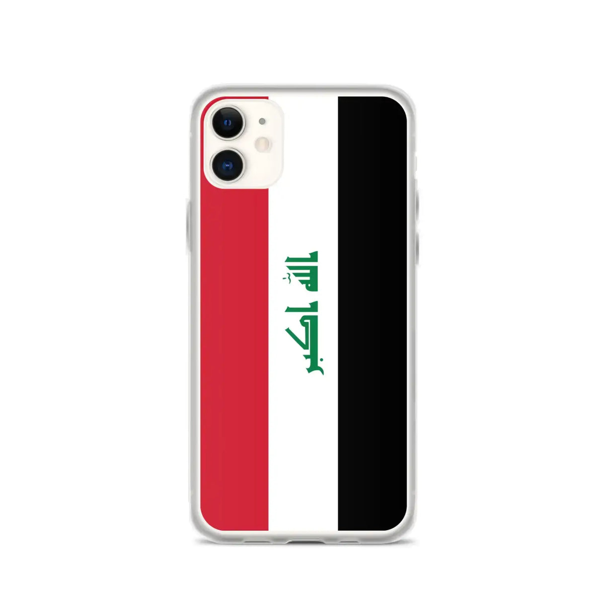 Coque iphone drapeau irak souple antichoc transparente