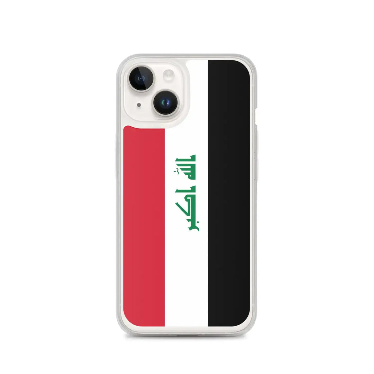 Coque iphone drapeau irak souple antichoc transparente