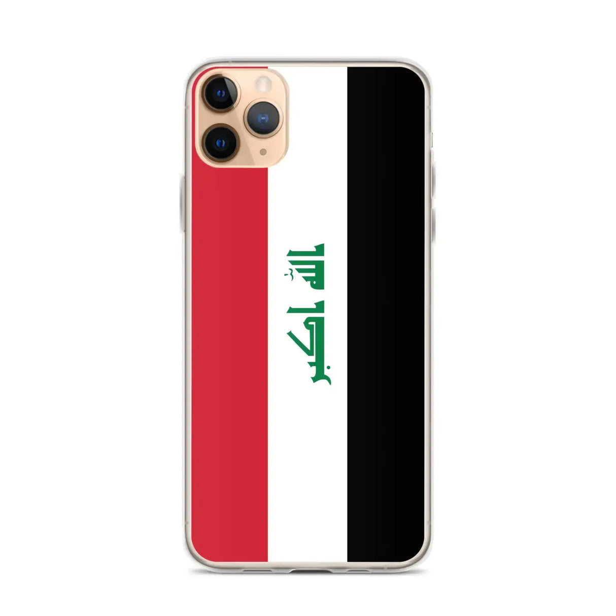 Coque iphone drapeau irak souple antichoc transparente