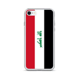 Coque iphone drapeau irak souple antichoc transparente
