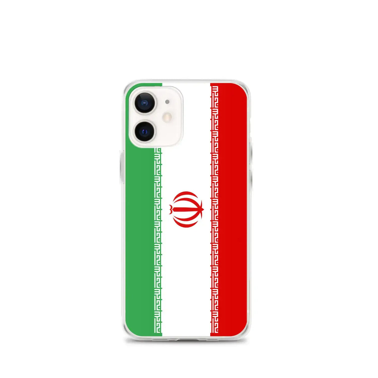 Coque iphone drapeau iran souple antichoc transparente