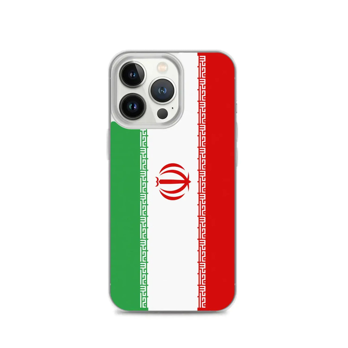 Coque iphone drapeau iran souple antichoc transparente