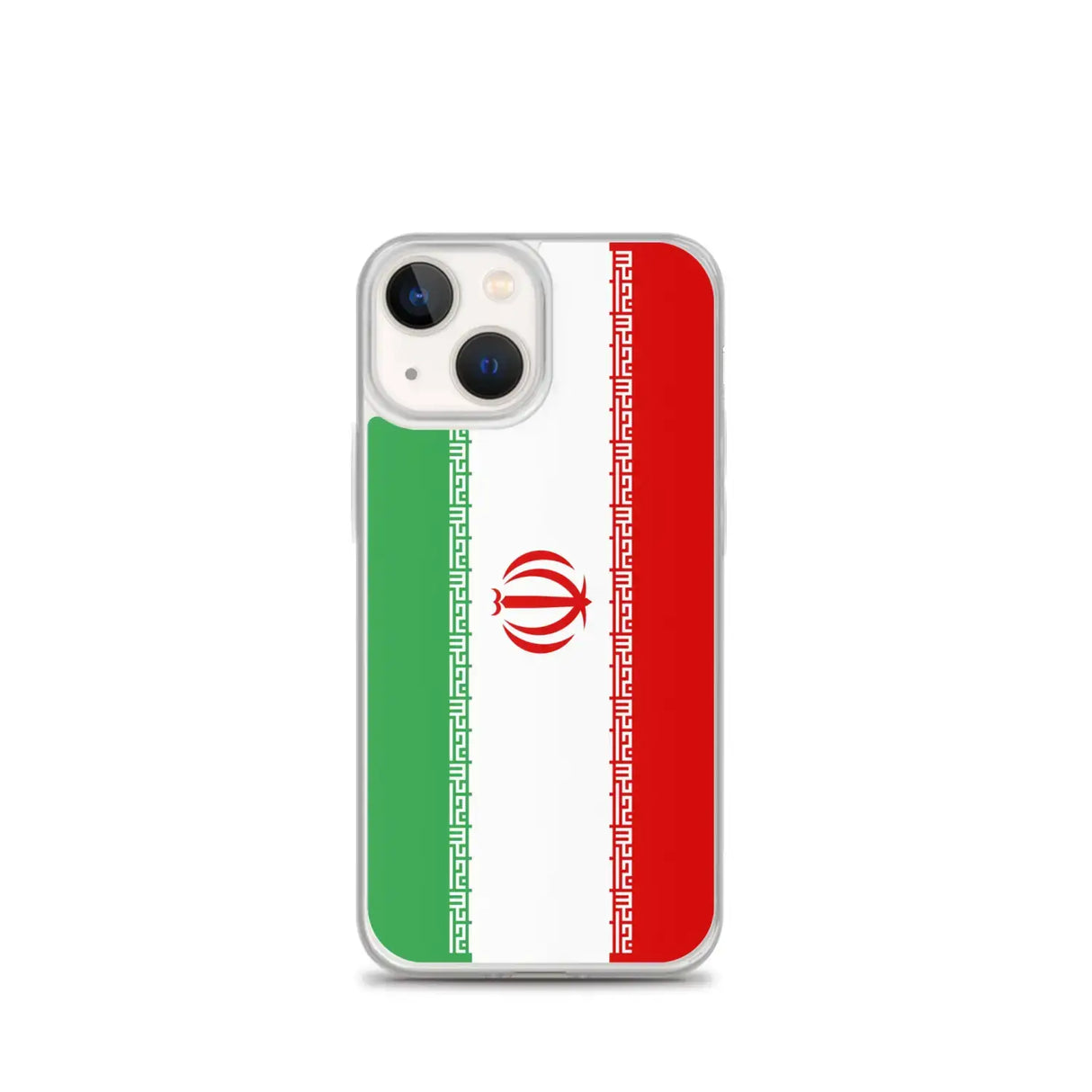 Coque iphone drapeau iran souple antichoc transparente
