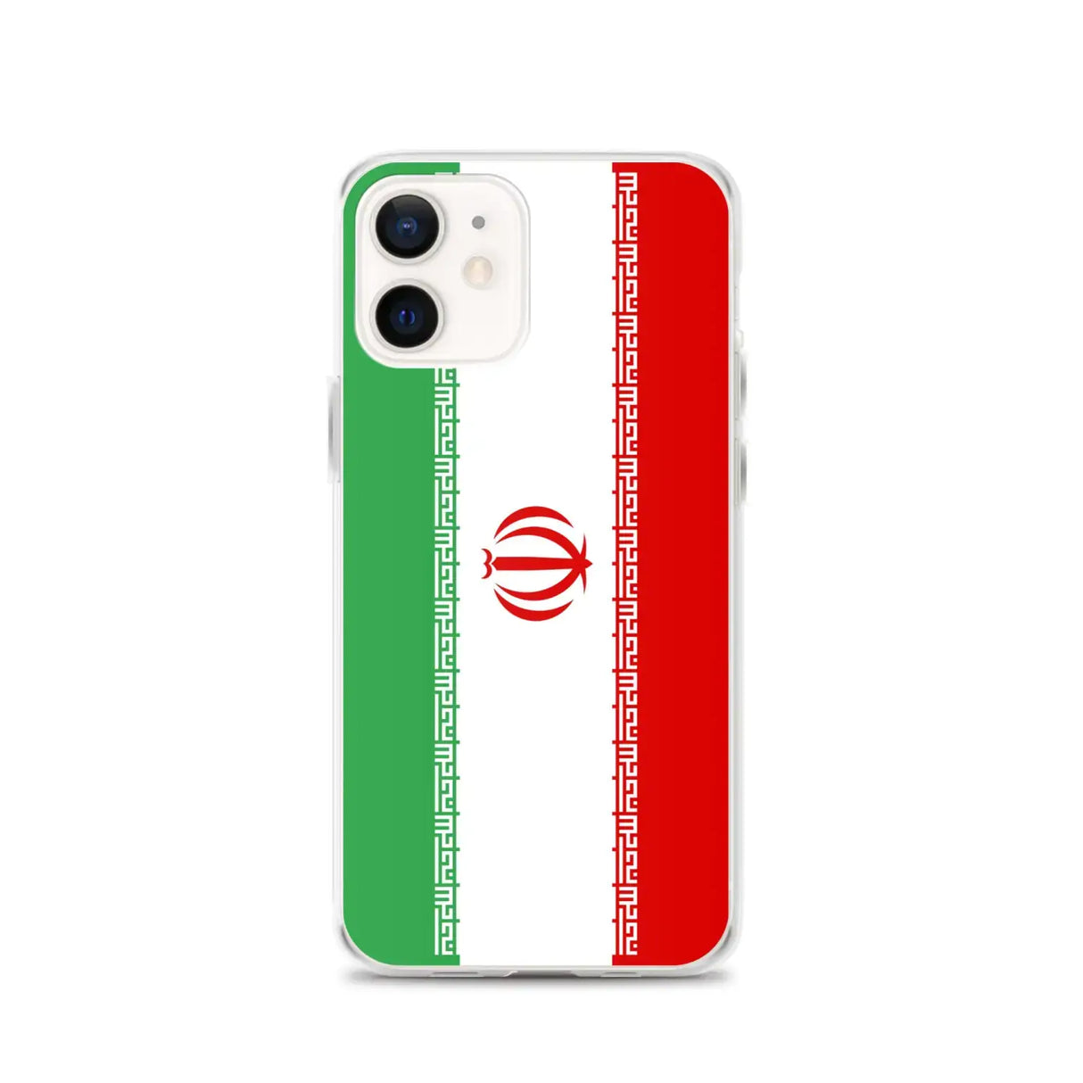 Coque iphone drapeau iran souple antichoc transparente