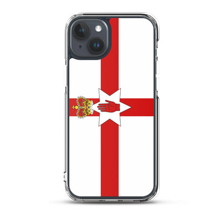 Coque iphone drapeau irlande du nord souple antichoc
