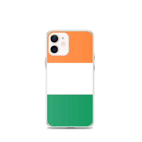 Coque iphone drapeau irlande souple antichoc transparente