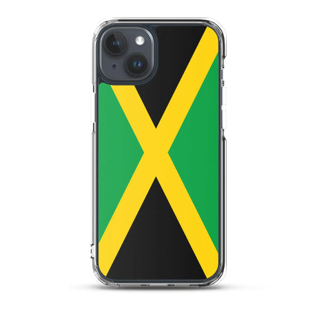 Coque iphone drapeau jamaïque souple résistante antichoc