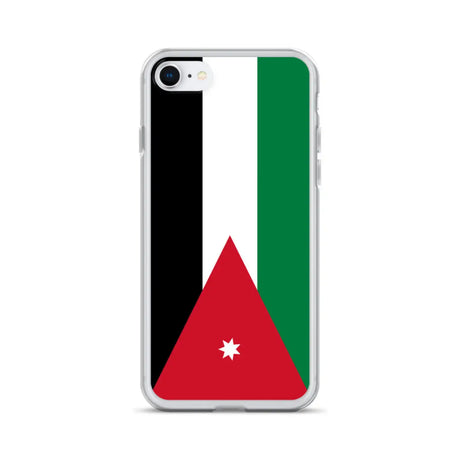 Coque iphone drapeau jordanie souple résistante antichoc