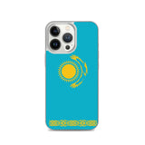 Coque iphone drapeau kazakhstan souple résistante antichoc