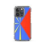 Coque iphone drapeau la réunion souple antichoc transparente