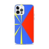Coque iphone drapeau la réunion souple antichoc transparente