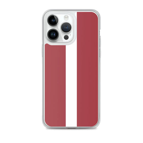 Coque iphone drapeau lettonie souple résistante antichoc