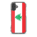 Coque iphone drapeau liban souple résistante antichoc